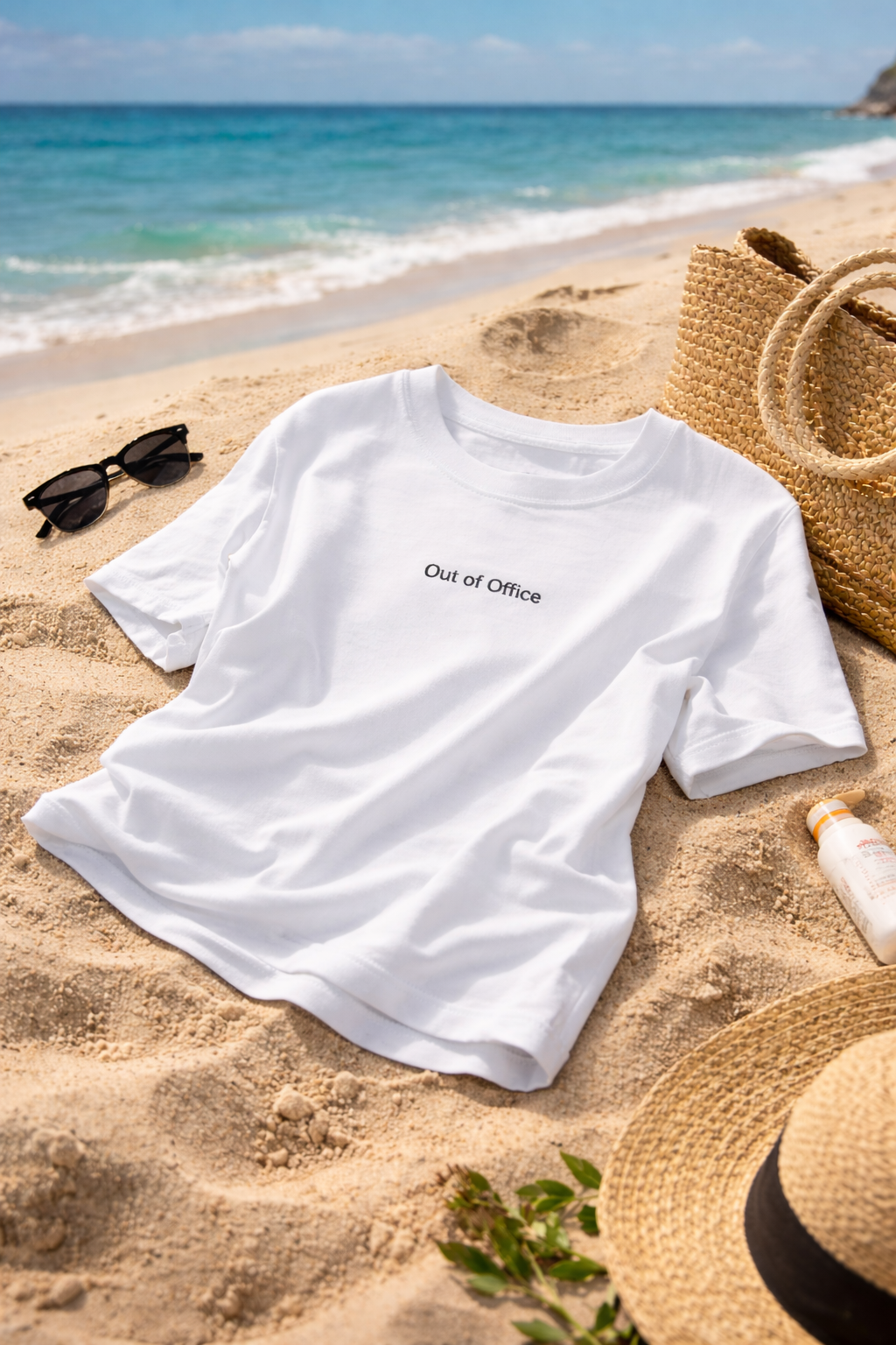 Out of Office Streetwear T-Shirt | Minimal Premium Cotton Tee