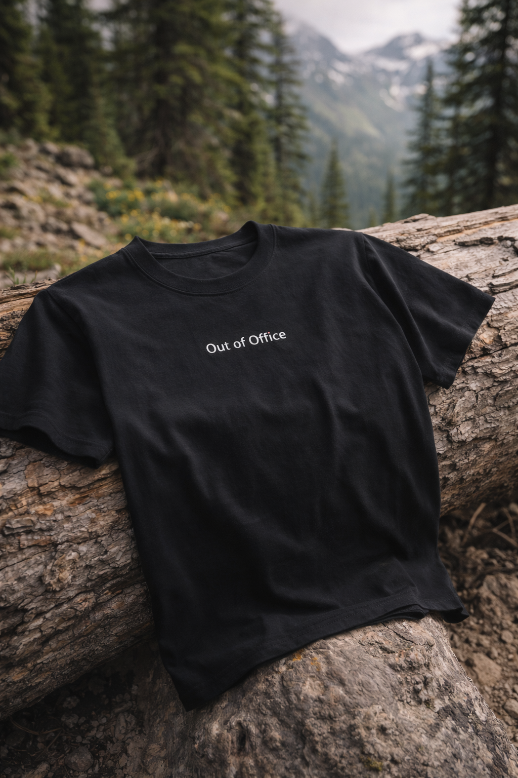 Out of Office Streetwear T-Shirt | Minimal Premium Cotton Tee